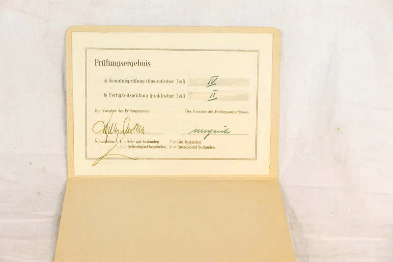 Konvolut Dokumente nur Familie mit Wehrpass