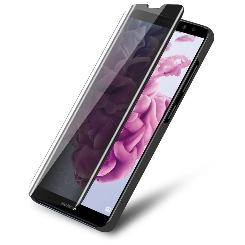 Cadorabo Hülle kompatibel mit Huawei MATE 10 LITE / NOVA 2i Clear View Spiegel Schutzhülle mit Standfunktion 360 Grad Schutz