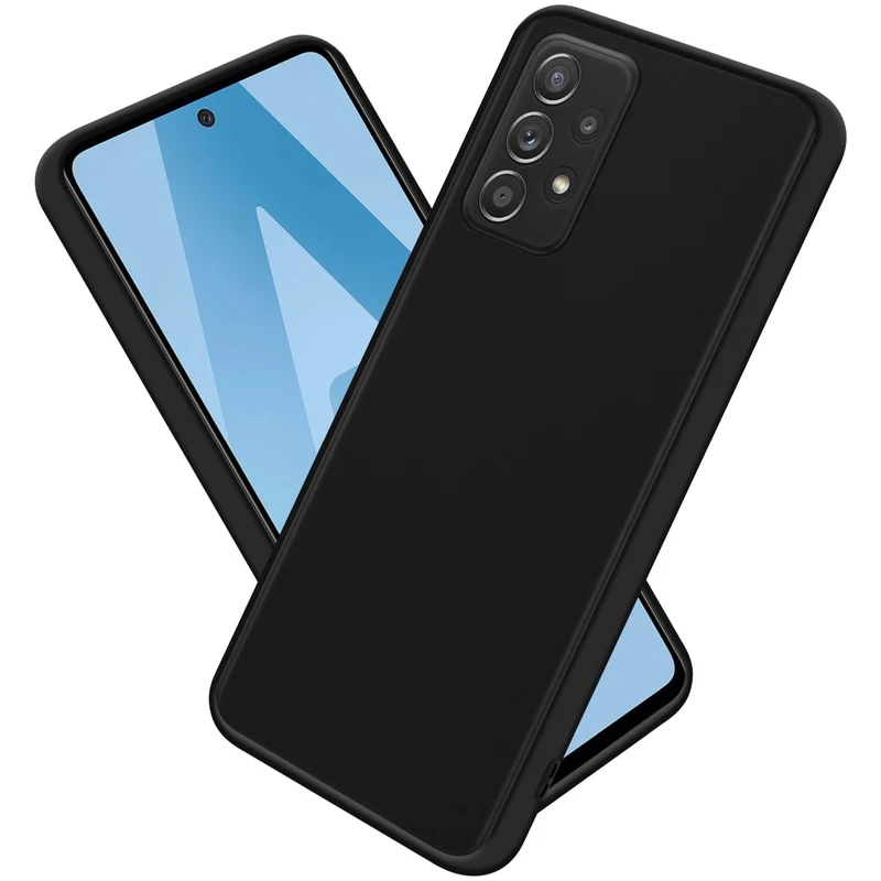 Cadorabo Hülle kompatibel mit Samsung Galaxy A52 (4G / 5G) / A52s Hybrid Schutzhülle mit TPU Silikon Innenseite und matter Kunststoff Rückseite