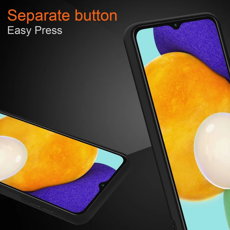 Cadorabo Hülle kompatibel mit Samsung Galaxy A13 5G Hybrid Schutzhülle mit TPU Silikon Innenseite und matter Kunststoff Rückseite