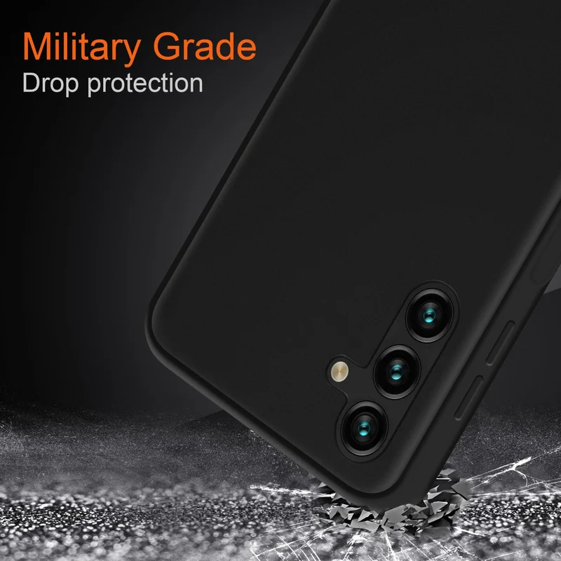 Cadorabo Hülle kompatibel mit Samsung Galaxy A13 5G Hybrid Schutzhülle mit TPU Silikon Innenseite und matter Kunststoff Rückseite