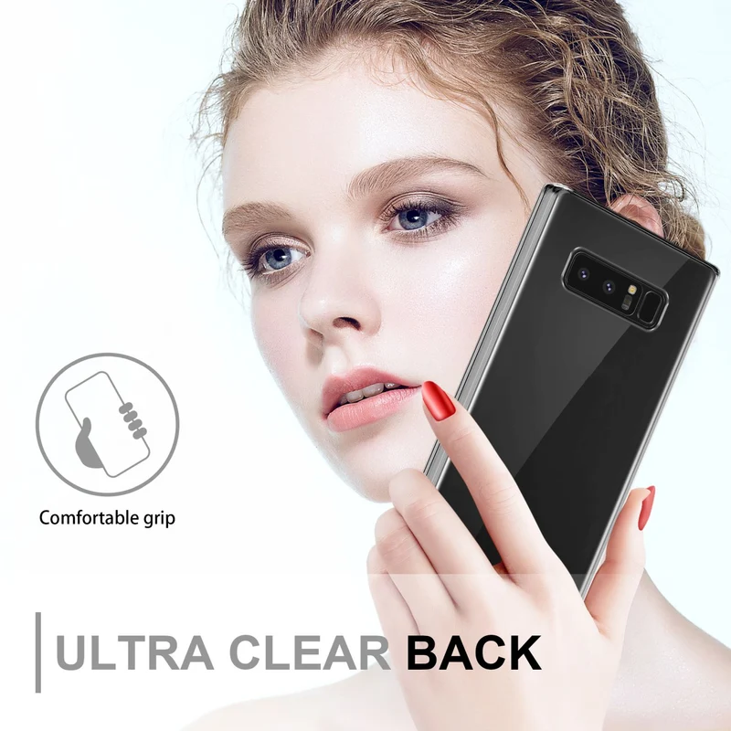 Cadorabo Hülle kompatibel mit Samsung Galaxy NOTE 8 360° Full Body Schutzhülle - Front- und Rückenschutz, Rundumschutz mit Displayschutz