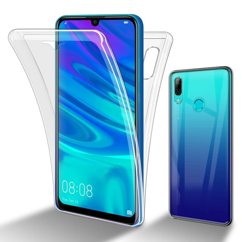 Cadorabo Hülle kompatibel mit Honor 10 LITE / Huawei P SMART 2019 360° Full Body Schutzhülle - Front- und Rückenschutz, Rundumschutz mit Displayschutz