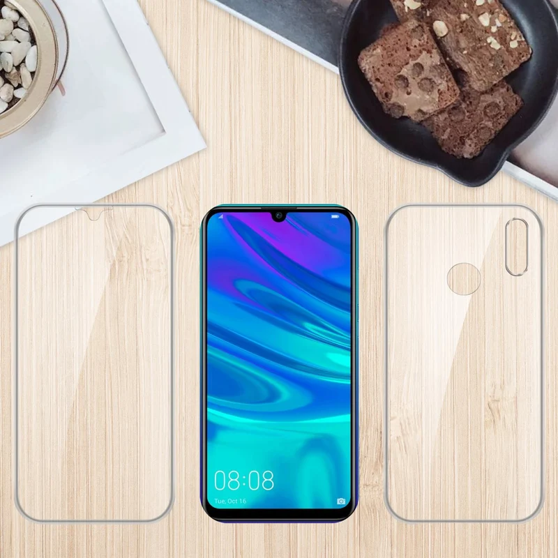 Cadorabo Hülle kompatibel mit Honor 10 LITE / Huawei P SMART 2019 360° Full Body Schutzhülle - Front- und Rückenschutz, Rundumschutz mit Displayschutz