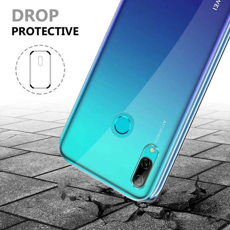 Cadorabo Hülle kompatibel mit Honor 10 LITE / Huawei P SMART 2019 360° Full Body Schutzhülle - Front- und Rückenschutz, Rundumschutz mit Displayschutz