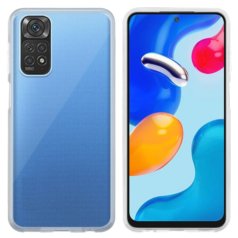 Cadorabo Hülle kompatibel mit Xiaomi RedMi NOTE 11 4G / 11S 4G Schutzhülle aus flexiblem TPU Silikon