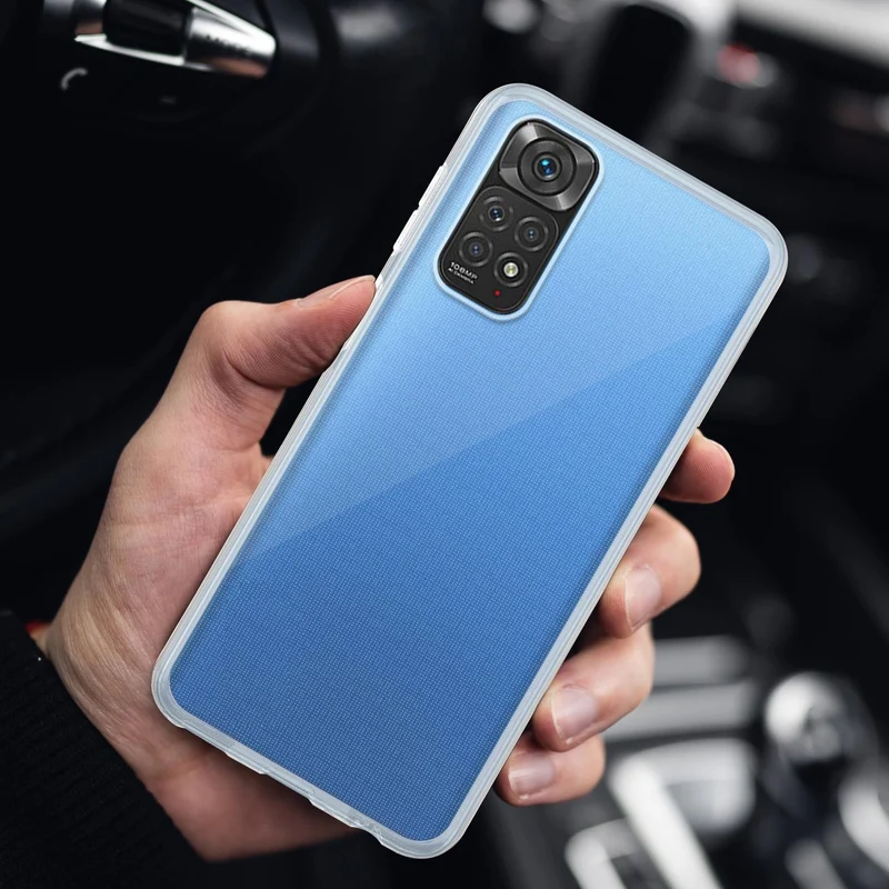 Cadorabo Hülle kompatibel mit Xiaomi RedMi NOTE 11 4G / 11S 4G Schutzhülle aus flexiblem TPU Silikon