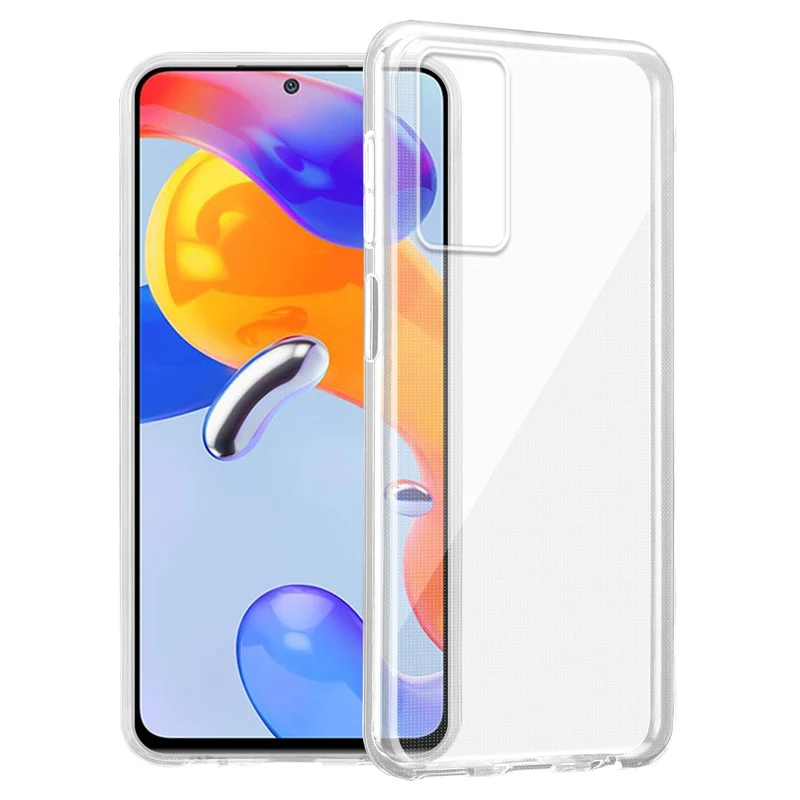 Cadorabo Hülle kompatibel mit Xiaomi RedMi NOTE 11 PRO+ Schutzhülle aus flexiblem TPU Silikon