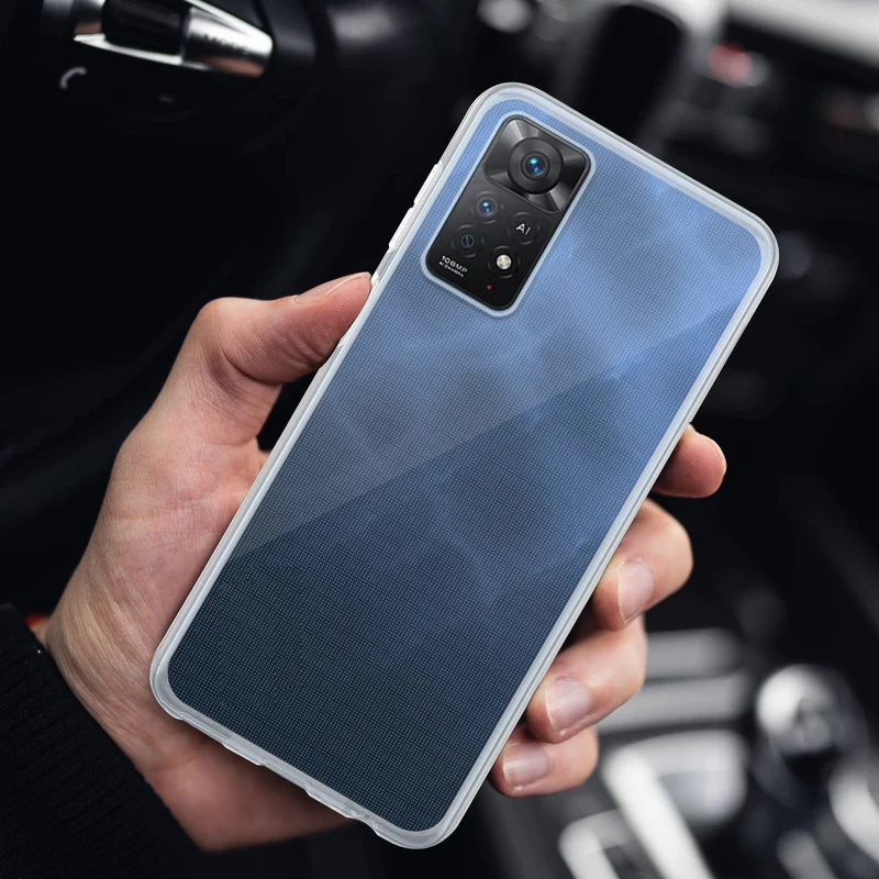 Cadorabo Hülle kompatibel mit Xiaomi RedMi NOTE 11 PRO+ Schutzhülle aus flexiblem TPU Silikon