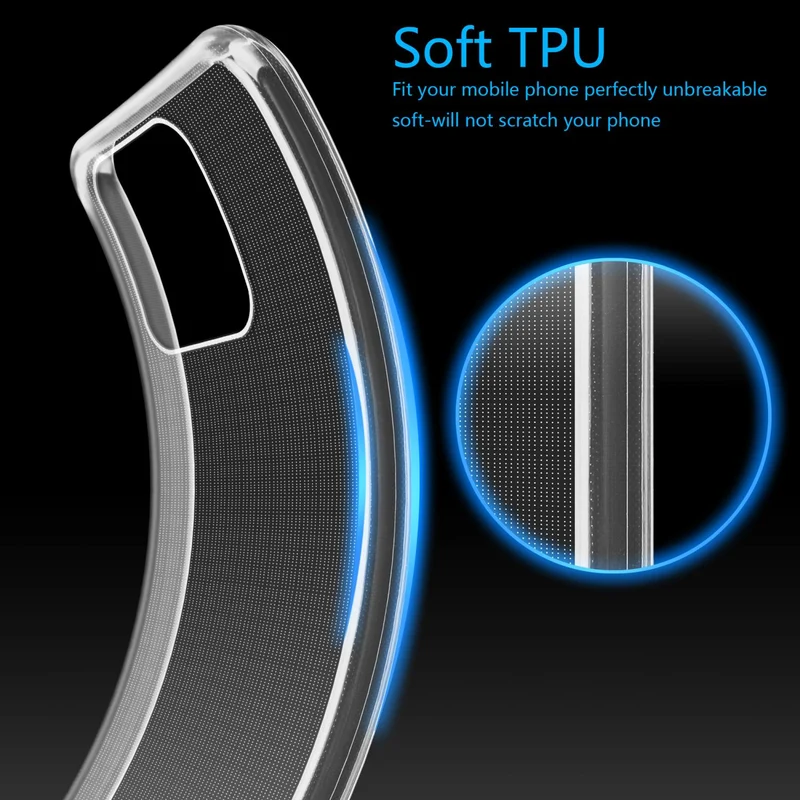 Cadorabo Hülle kompatibel mit Xiaomi RedMi 10C / POCO C40 Schutzhülle aus flexiblem TPU Silikon