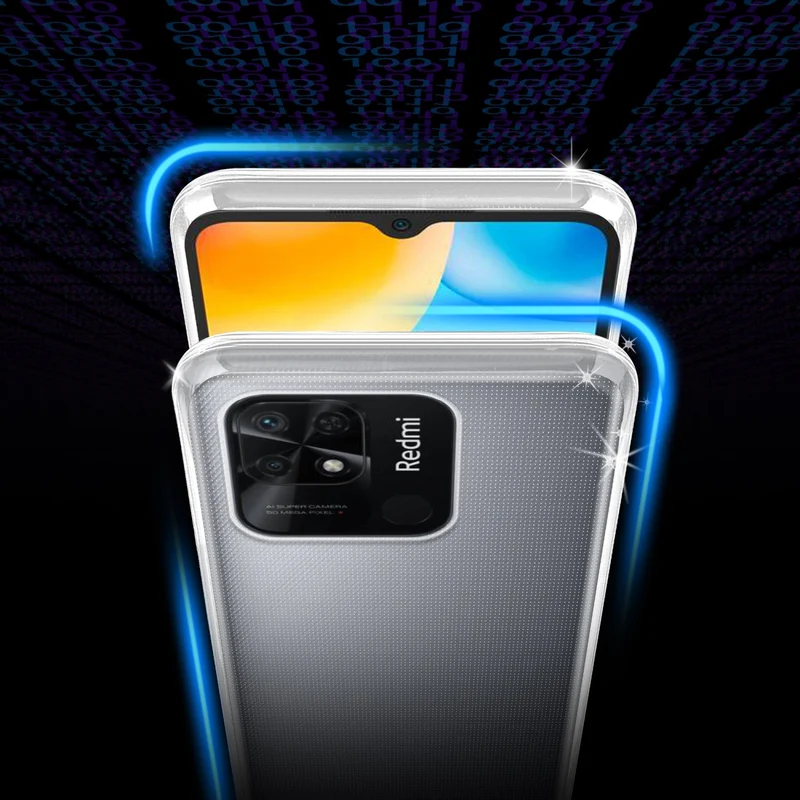 Cadorabo Hülle kompatibel mit Xiaomi RedMi 10C / POCO C40 Schutzhülle aus flexiblem TPU Silikon