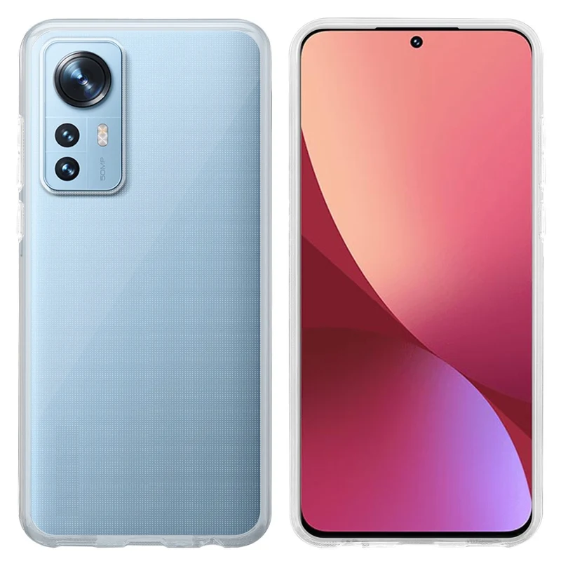 Cadorabo Hülle kompatibel mit Xiaomi 12 / 12X Schutzhülle aus flexiblem TPU Silikon