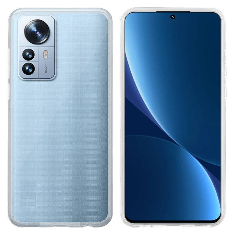 Cadorabo Hülle kompatibel mit Xiaomi 12 PRO Schutzhülle aus flexiblem TPU Silikon