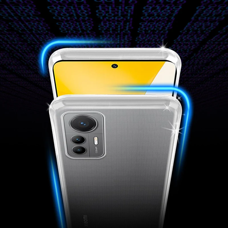 Cadorabo Hülle kompatibel mit Xiaomi 12 LITE Schutzhülle aus flexiblem TPU Silikon