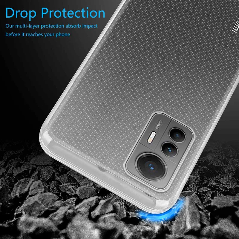 Cadorabo Hülle kompatibel mit Xiaomi 12 LITE Schutzhülle aus flexiblem TPU Silikon