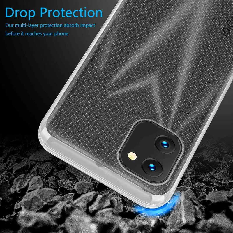Cadorabo Hülle kompatibel mit Umidigi Power 7 / 7S Schutzhülle aus flexiblem TPU Silikon