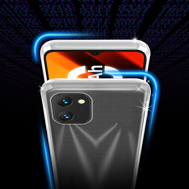 Cadorabo Hülle kompatibel mit Umidigi Power 7 / 7S Schutzhülle aus flexiblem TPU Silikon