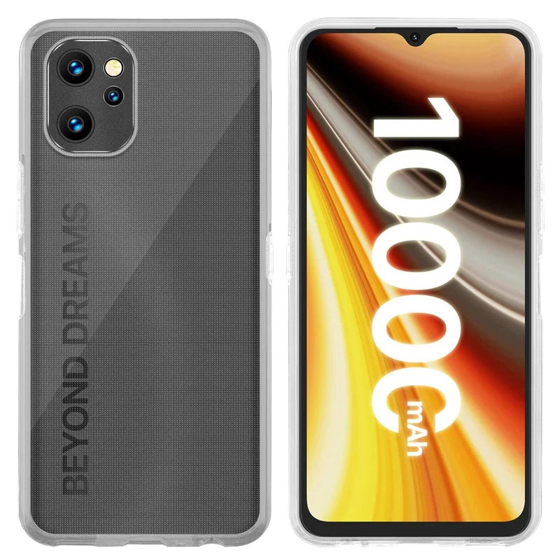 Cadorabo Hülle kompatibel mit Umidigi Power 7 MAX Schutzhülle aus flexiblem TPU Silikon