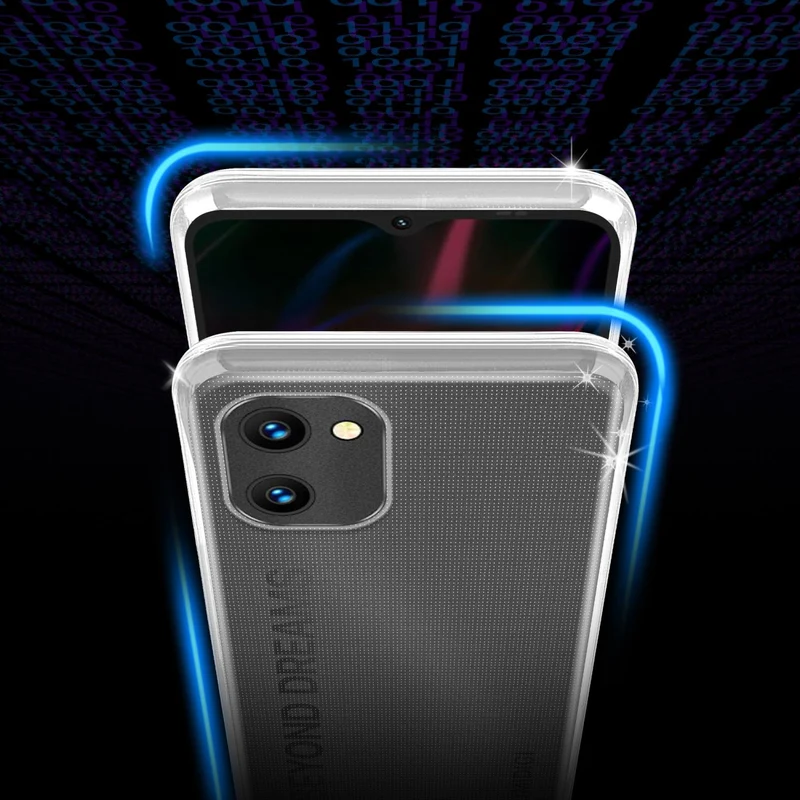 Cadorabo Hülle kompatibel mit Umidigi G1 / G1 MAX Schutzhülle aus flexiblem TPU Silikon