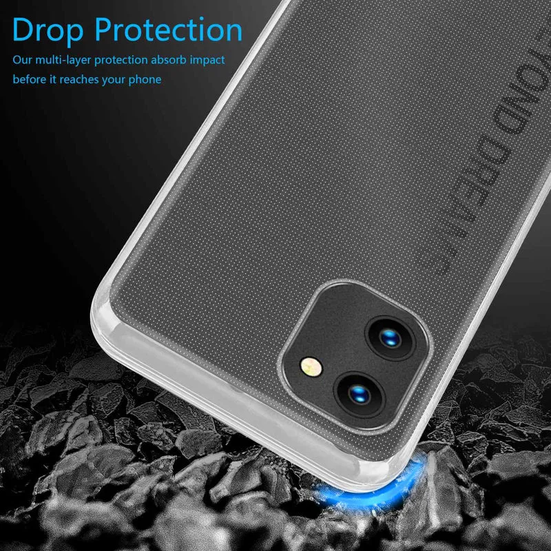 Cadorabo Hülle kompatibel mit Umidigi G1 / G1 MAX Schutzhülle aus flexiblem TPU Silikon