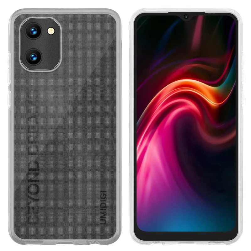 Cadorabo Hülle kompatibel mit Umidigi G1 / G1 MAX Schutzhülle aus flexiblem TPU Silikon
