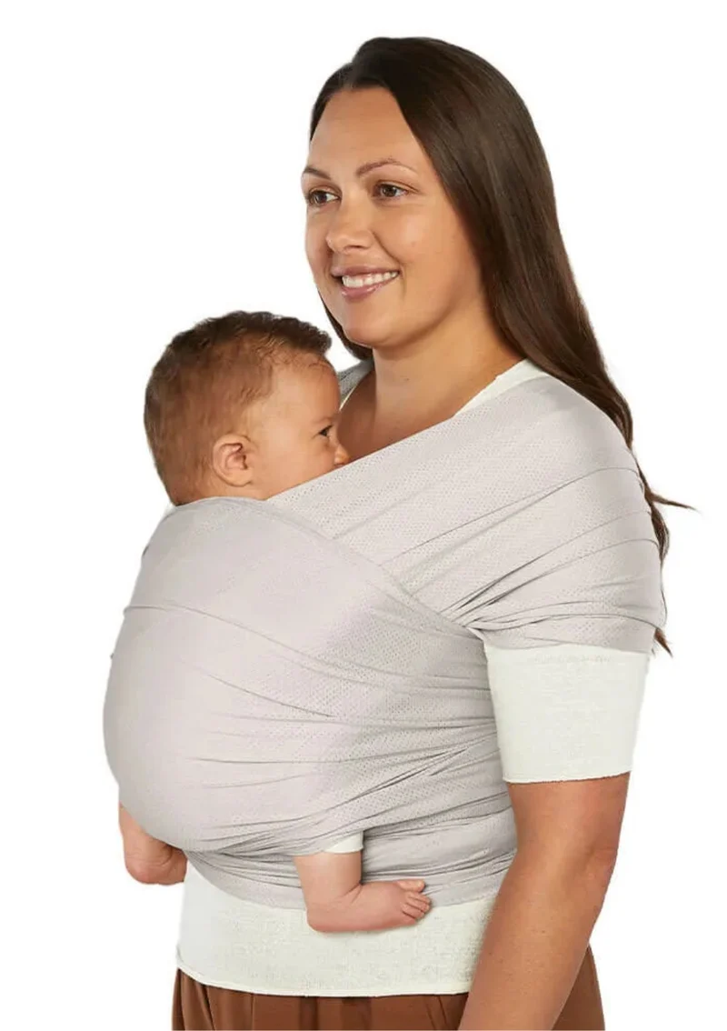 Tragetuch 'Aura' Mesh Soft Grey