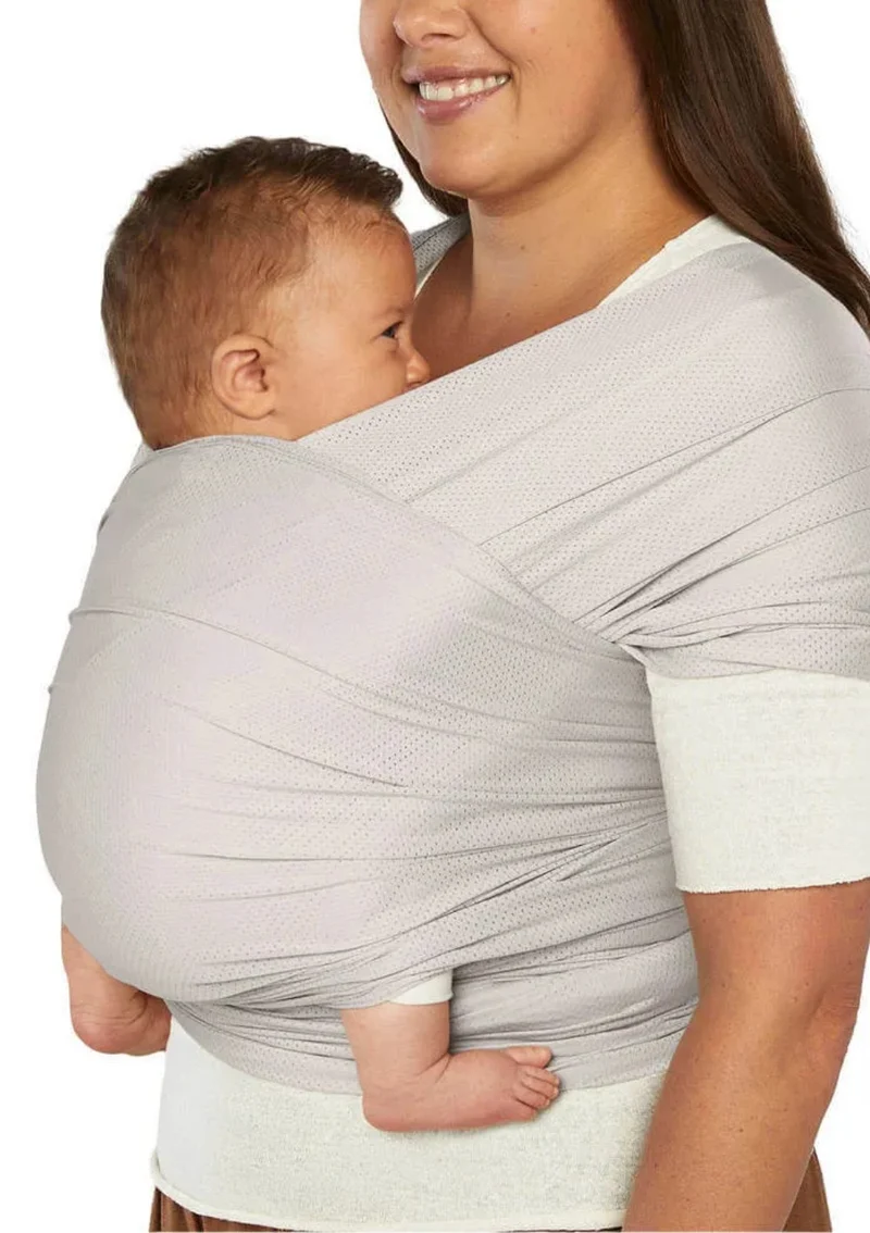 Tragetuch 'Aura' Mesh Soft Grey