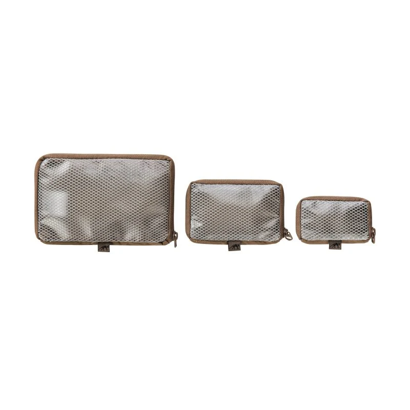 Tasmanian Tiger Mesh Pouch Set VL Aufbewahrungstaschen Coyote