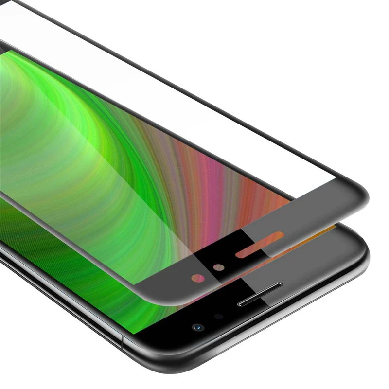 Cadorabo Vollbild Panzer Folie kompatibel mit Huawei NOVA PLUS - Schutzfolie Gehärtetes (Tempered) Display-Schutzglas in 9H Härte mit 3D Touch