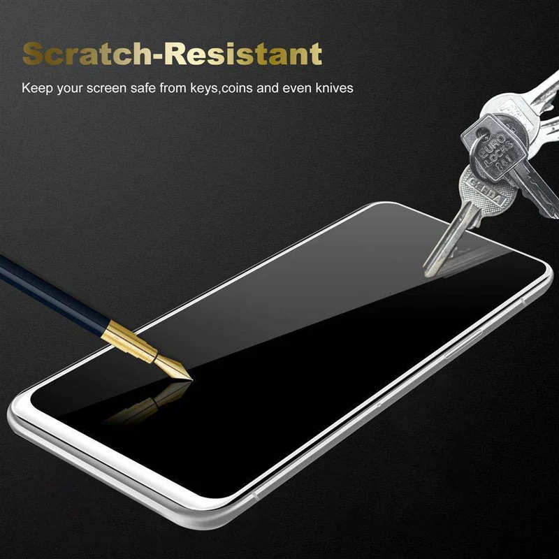 Cadorabo Vollbild Panzer Folie kompatibel mit Samsung Galaxy J5 2017 / J5 PRO - Schutzfolie Gehärtetes (Tempered) Display-Schutzglas in 9H Härte mit 3D Touch