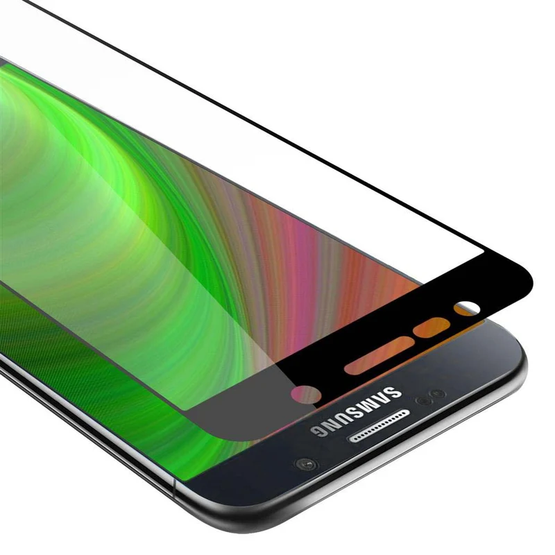 Cadorabo Vollbild Panzer Folie kompatibel mit Samsung Galaxy NOTE 5 - Schutzfolie Gehärtetes (Tempered) Display-Schutzglas in 9H Härte mit 3D Touch