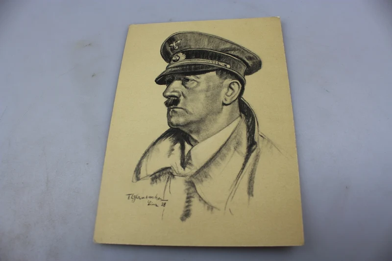 Postkarte Adolf Hitler