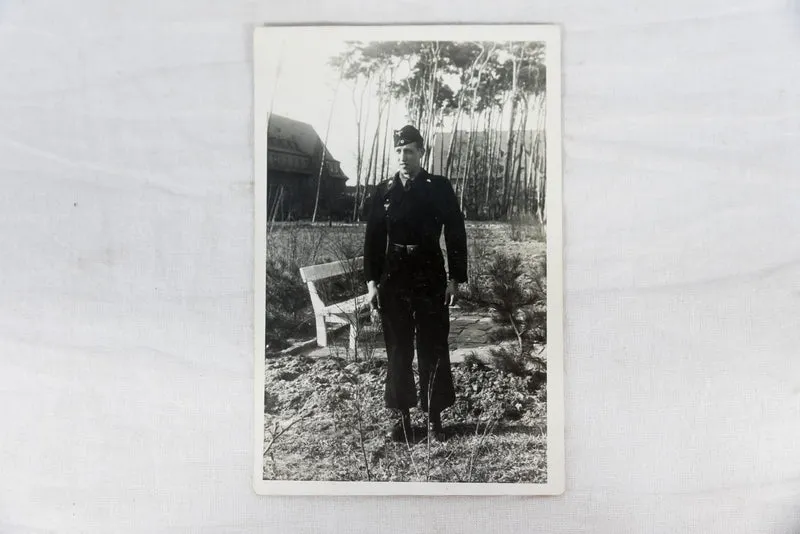 Foto auf dem Panzer "Feld".