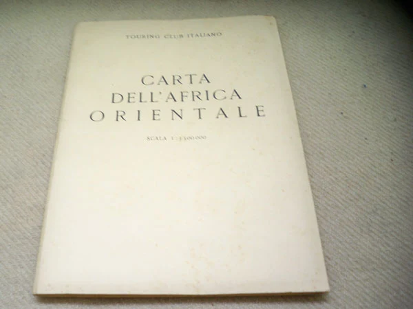 Italienische Ostafrika-Karte