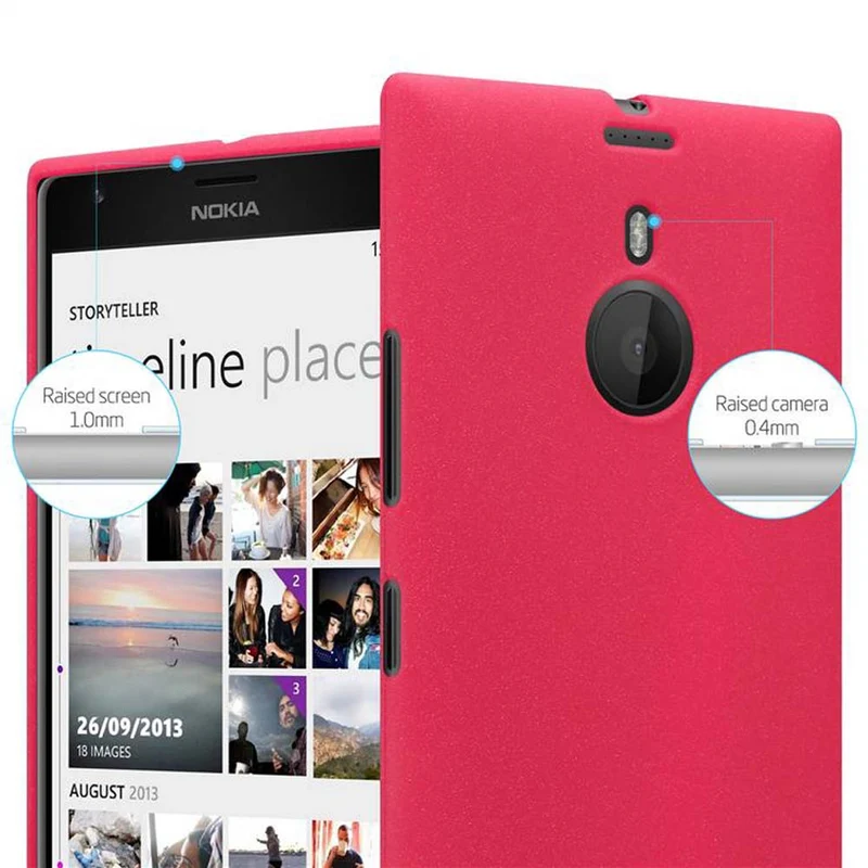Cadorabo Hülle kompatibel mit Nokia Lumia 1520 Schutzhülle aus flexiblem TPU Silikon