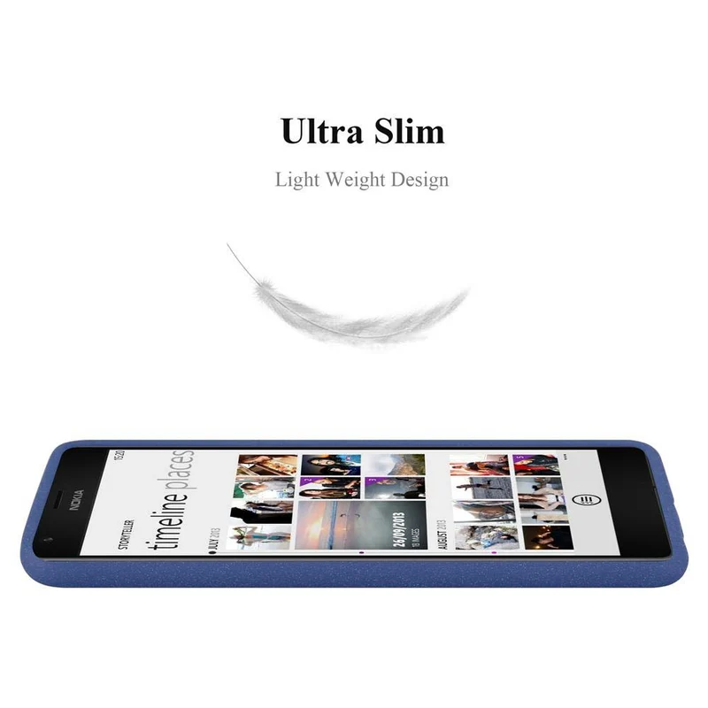 Cadorabo Hülle kompatibel mit Nokia Lumia 1520 Schutzhülle aus flexiblem TPU Silikon