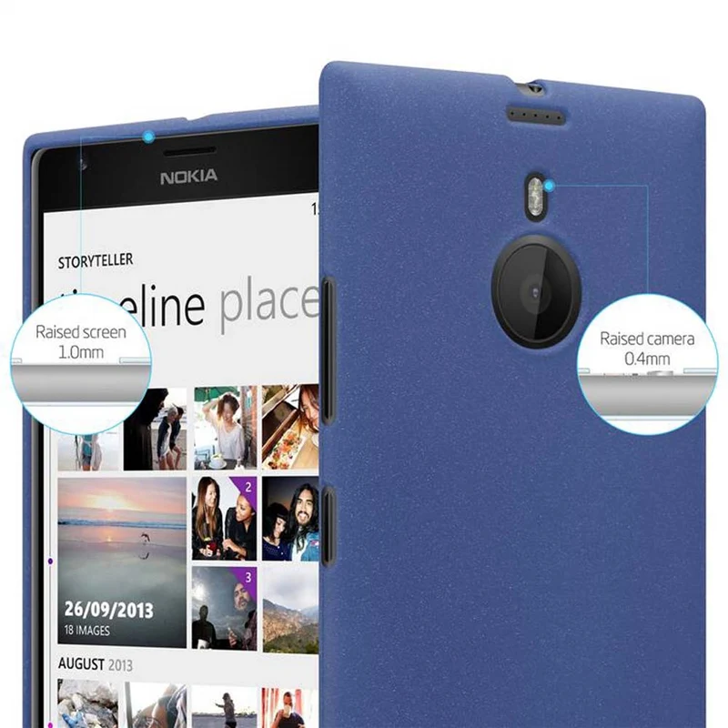 Cadorabo Hülle kompatibel mit Nokia Lumia 1520 Schutzhülle aus flexiblem TPU Silikon