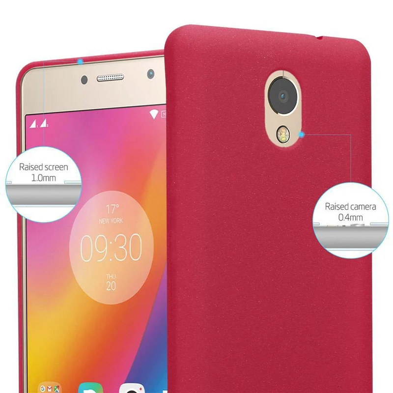 Cadorabo Hülle kompatibel mit Lenovo P2 Schutzhülle aus flexiblem TPU Silikon