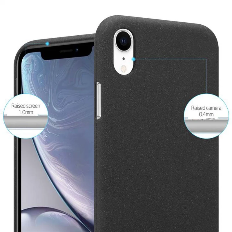Cadorabo Hülle kompatibel mit Apple iPhone XR Schutzhülle aus flexiblem TPU Silikon