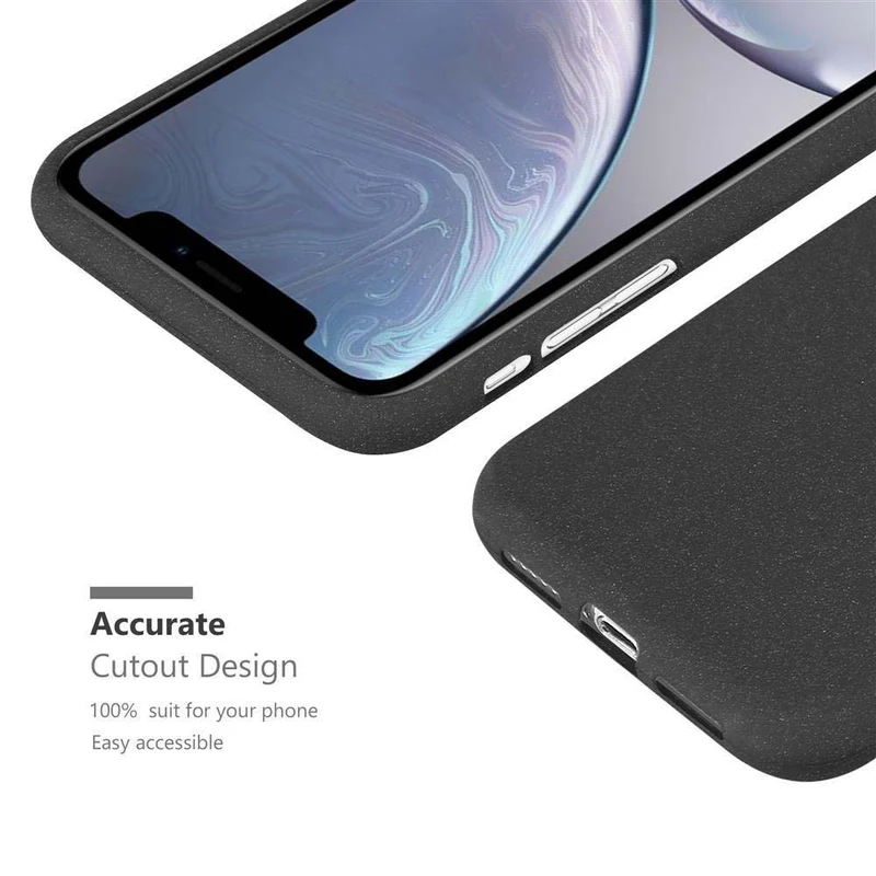 Cadorabo Hülle kompatibel mit Apple iPhone XR Schutzhülle aus flexiblem TPU Silikon