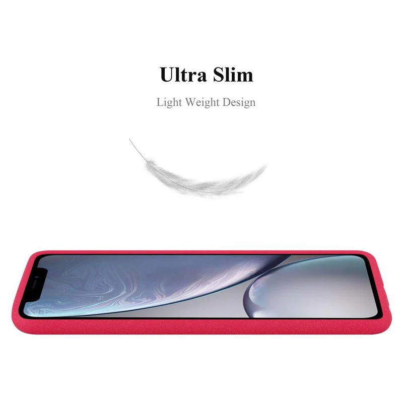 Cadorabo Hülle kompatibel mit Apple iPhone XR Schutzhülle aus flexiblem TPU Silikon