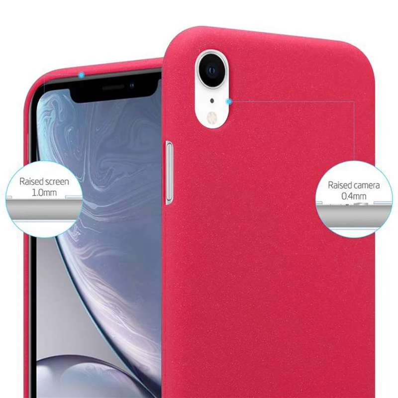 Cadorabo Hülle kompatibel mit Apple iPhone XR Schutzhülle aus flexiblem TPU Silikon