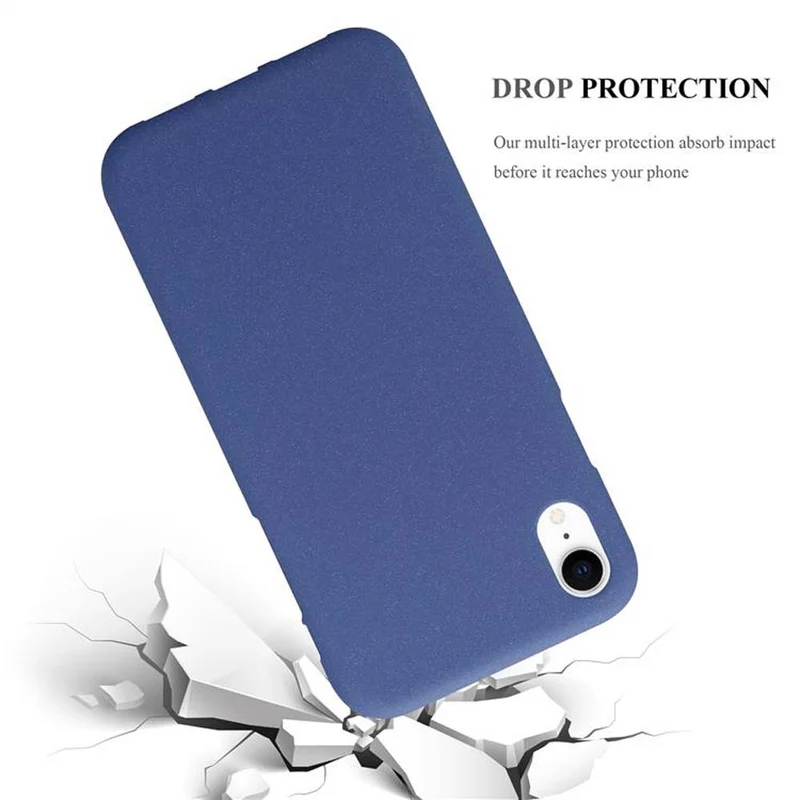 Cadorabo Hülle kompatibel mit Apple iPhone XR Schutzhülle aus flexiblem TPU Silikon