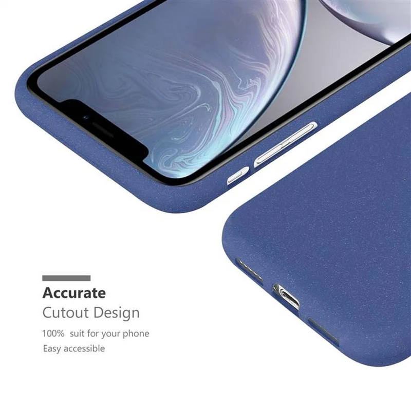Cadorabo Hülle kompatibel mit Apple iPhone XR Schutzhülle aus flexiblem TPU Silikon
