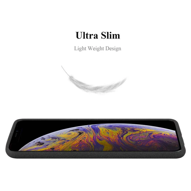 Cadorabo Hülle kompatibel mit Apple iPhone XS MAX Schutzhülle aus flexiblem TPU Silikon