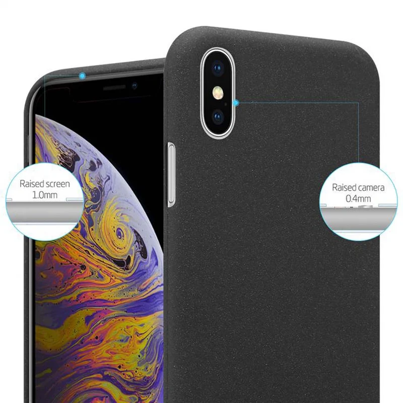 Cadorabo Hülle kompatibel mit Apple iPhone XS MAX Schutzhülle aus flexiblem TPU Silikon