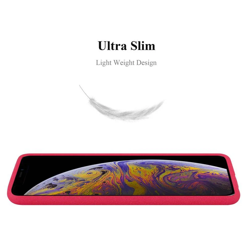 Cadorabo Hülle kompatibel mit Apple iPhone XS MAX Schutzhülle aus flexiblem TPU Silikon