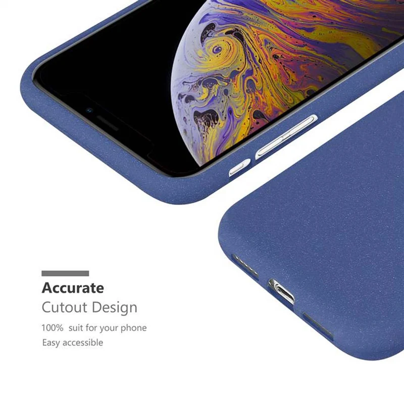 Cadorabo Hülle kompatibel mit Apple iPhone XS MAX Schutzhülle aus flexiblem TPU Silikon
