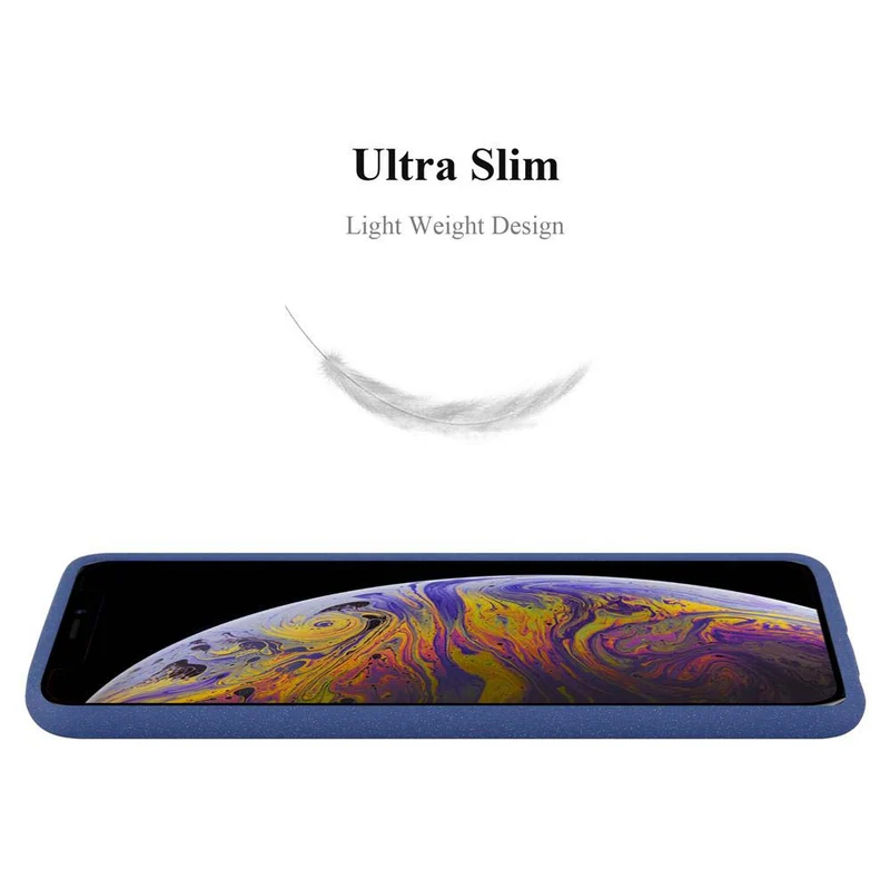 Cadorabo Hülle kompatibel mit Apple iPhone XS MAX Schutzhülle aus flexiblem TPU Silikon