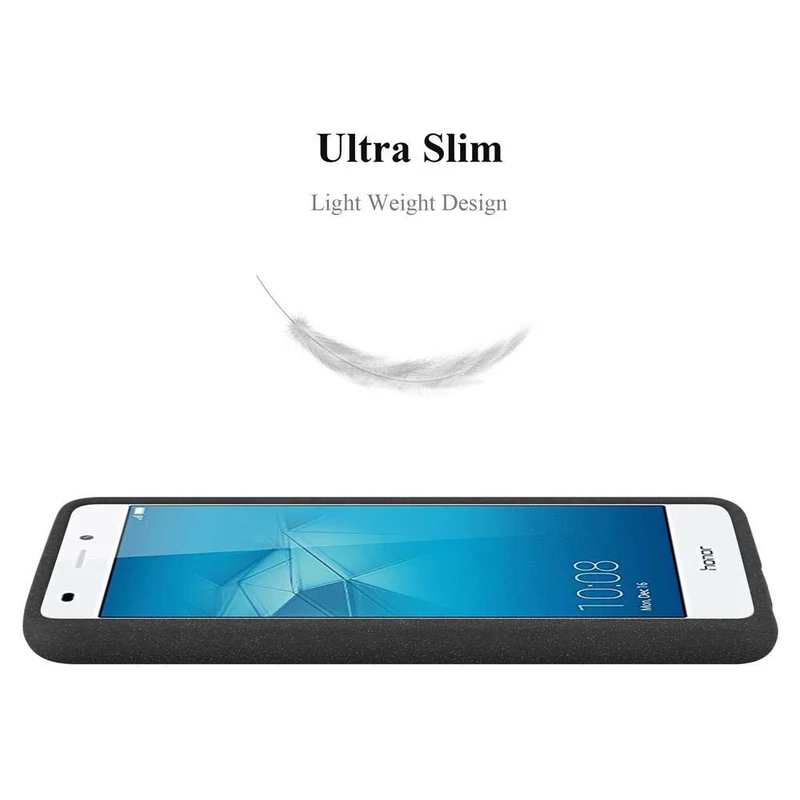 Cadorabo Hülle kompatibel mit Honor 5C Schutzhülle aus flexiblem TPU Silikon